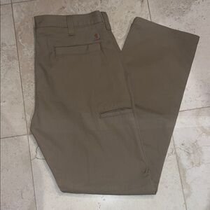 Carhartt Men's Khaki Relaxed Chinos Sz 36x34